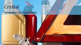  Presentation with parts - Colorful PPT layouts enhanced with autoshop - set of parts of car backdrop and a  colored foreground