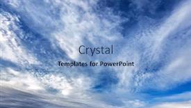  Presentation with autumn blue - PPT layouts enhanced with autumn-blue-sky-and-white background and a light blue colored foreground