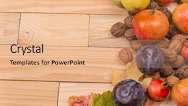  Presentation with life span development - PPT layouts consisting of autumn composition from top free background and a  colored foreground