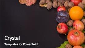  Presentation with life span development - Cool new PPT theme with autumn composition from top free backdrop and a  colored foreground