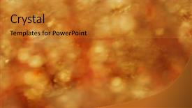  Presentation with fall abstract - PPT theme enhanced with portrait of a small girl on black background girl wears retro colorful sweater authentic and real photo background and a violet colored foreground.