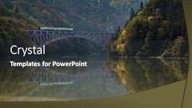  Presentation with fall foliage - Audience pleasing theme consisting of autumn-fall-foliage-fukushima-first backdrop and a dark gray colored foreground