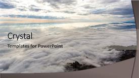  Presentation with yellow green - Audience pleasing PPT theme consisting of autumn forest with green yellow backdrop and a  colored foreground