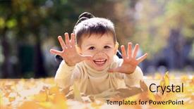  Presentation with old - Slides consisting of teenage friends sitting at caf using digital devices background and a coral colored foreground.