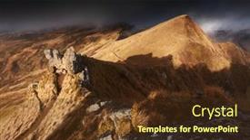  Presentation with autumn - Audience pleasing PPT layouts consisting of autumn-in-puy-de-sancy backdrop and a tawny brown colored foreground