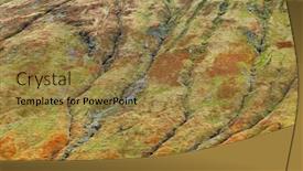  Presentation with united kingdom - Theme enhanced with autumn-landscape-in-highlands-scotland background and a coral colored foreground