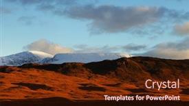  Presentation with united kingdom - Audience pleasing PPT layouts consisting of autumn-landscape-in-highlands-scotland backdrop and a wine colored foreground