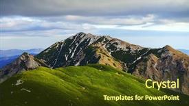  Presentation with romania - Audience pleasing slides consisting of autumn-landscape-in-natural-park backdrop and a tawny brown colored foreground