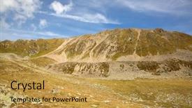  Presentation with japan beautiful landscape mountain fuji - Audience pleasing slides consisting of autumn landscape surrounding mountain railway backdrop and a yellow colored foreground