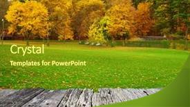  Presentation with nativity scene of christ - PPT theme enhanced with autumn scene landscape at letchworth background and a  colored foreground