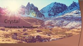  Presentation with black sea - Beautiful PPT theme featuring autumn season in kackar mountains in the black sea region of turkey beautiful mountains landscape backdrop and a coral colored foreground