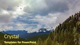  Presentation with forests - Slide deck consisting of autumn-trip-to-the-italian background and a tawny brown colored foreground