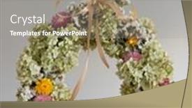  Presentation with autumn - Presentation consisting of autumn-wreath-delightful-wreath background and a  colored foreground