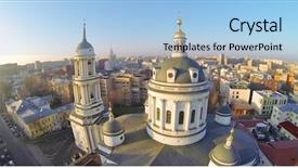  Presentation with auv - Amazing PPT layouts having auv - beautiful martin confessor church backdrop and a light blue colored foreground