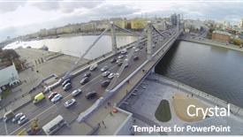  Presentation with cars - Presentation enhanced with beautiful woman having a fun while swimming in the lake background and a gray colored foreground