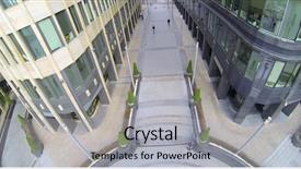  Presentation with office buildings - Slide set consisting of son birthday anniversary cake is background and a mint green colored foreground.