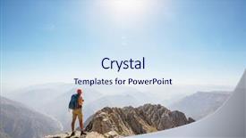  Presentation with uzbekistan - Presentation having avalanche - hike in chimgan mountains uzbekistan background and a sky blue colored foreground