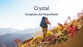  Presentation with uzbekistan - Amazing slide deck having avalanche - hike in chimgan mountains uzbekistan backdrop and a sky blue colored foreground