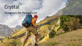  Presentation with uzbekistan - Cool new PPT layouts with avalanche - hike in chimgan mountains uzbekistan backdrop and a light gray colored foreground