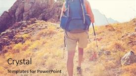  Presentation with uzbekistan - Cool new slides with avalanche - hike in chimgan mountains uzbekistan backdrop and a coral colored foreground