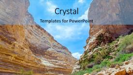  Presentation with caves - Amazing presentation design having avdat in the negev desert backdrop and a light blue colored foreground