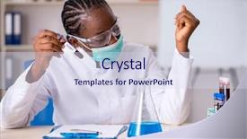  Presentation with young black couples hiking - Presentation design having avian virus - young black chemist working background and a sky blue colored foreground