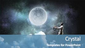  Presentation with aviation - Slides featuring aviation - funny aviator running mixed media background and a teal colored foreground