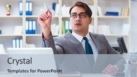  Presentation with airbus a380 airplane noise - Amazing presentation theme having aviation free - businessman with paper airplane backdrop and a  colored foreground