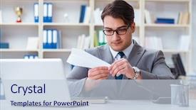  Presentation with airplane - Audience pleasing theme consisting of aviation free - businessman with paper airplane backdrop and a  colored foreground