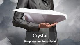  Presentation with aviation - Presentation theme enhanced with aviation free - playful approach to paper work background and a gray colored foreground