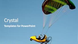  Presentation with aviation - Cool new presentation with aviation risk - side view of a high backdrop and a teal colored foreground