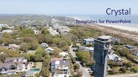  Presentation with aviation security - Beautiful PPT theme featuring aviation security - modern monolithic sullivan s island backdrop and a sky blue colored foreground