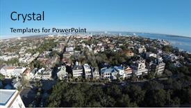  Presentation with aviation security - Audience pleasing theme consisting of aviation security - personal drone flying backdrop and a light blue colored foreground