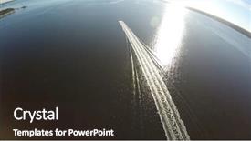  Presentation with charleston - PPT layouts featuring aviation security - personal drone flying background and a tawny brown colored foreground