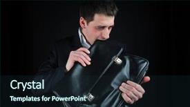  Presentation with eating disorders anorexia - Amazing PPT theme having avid - young man eating suitcase backdrop and a wine colored foreground