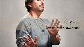  Presentation with cost avoidance - Beautiful slide set featuring avoid - avoidance backdrop and a mint green colored foreground