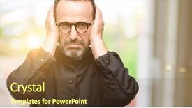  Presentation with religion religion - Presentation theme with avoid hearing sound noisy music background and a tawny brown colored foreground