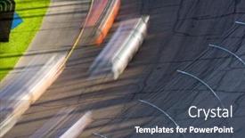  Presentation with raceway - PPT theme enhanced with avondale-az-nov-14-motion background and a dark gray colored foreground
