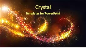  Presentation with award - Amazing theme having award - golden christmas and new year backdrop and a wine colored foreground