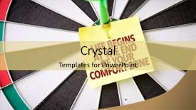  Presentation with zone - Cool new theme with free award - life begins at the end backdrop and a yellow colored foreground