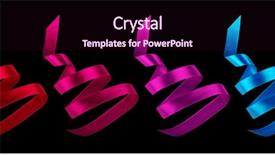  Presentation with bold colors - Presentation design with award templates - collection of ribbons of different background and a wine colored foreground