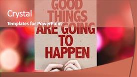  Presentation with bible all things work together for good - Beautiful slide deck featuring award winning travel - good things are going backdrop and a coral colored foreground