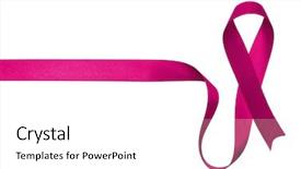  Presentation with pink satin - Audience pleasing slide deck consisting of christmas awards - shiny pink satin ribbon backdrop and a white colored foreground