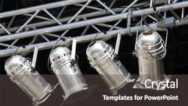  Presentation with awards show - Cool new presentation with awards show - fragments of stage illumination backdrop and a dark gray colored foreground