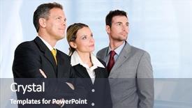  Presentation with bright future - PPT theme consisting of away at their bright future background and a dark gray colored foreground