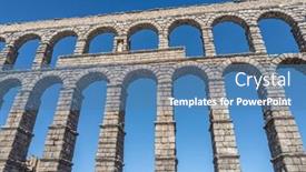  Presentation with legacy - Slide deck featuring awe-inspiring-roman-legacy-magnificent background and a teal colored foreground