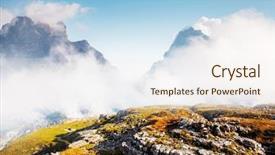  Presentation with earth day - Audience pleasing slides consisting of awesome part of the earth backdrop and a sky blue colored foreground