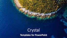  Presentation with earth day - Audience pleasing PPT layouts consisting of awesome-view-of-the-blue backdrop and a navy blue colored foreground