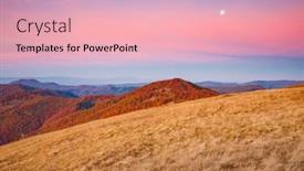  Presentation with awesome - Cool new theme with awesome-view-of-the-colorful backdrop and a lemonade colored foreground