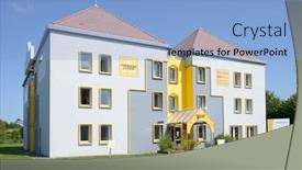  Presentation with budget - Amazing presentation theme having aytre-poitou-charentes-france-june backdrop and a light blue colored foreground